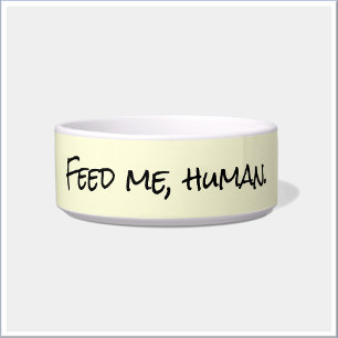 Cute Humourous Pet Bowl