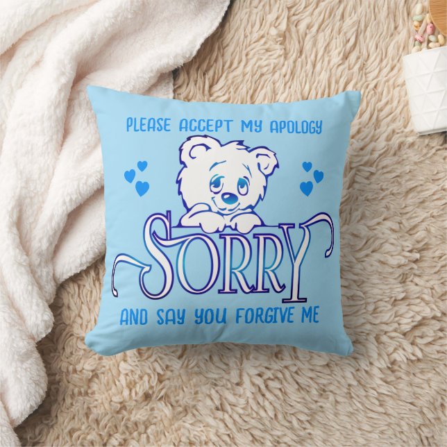 CUTE I AM SORRY CUSHION (Blanket)