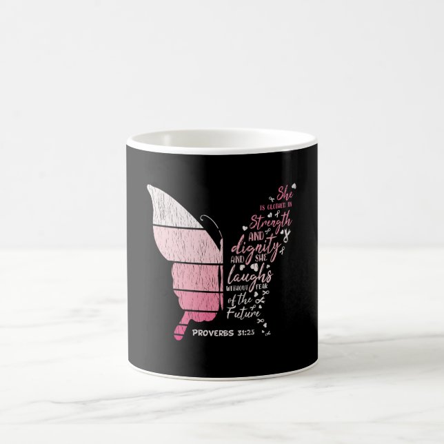 Cute I Am The Storm Breast Cancer Warrior Survivor Coffee Mug (Center)
