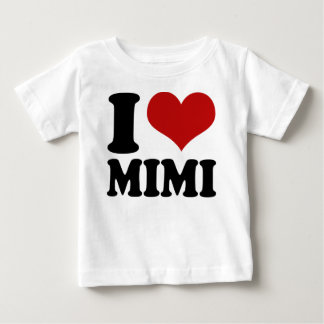 Cute I Heart Mimi Baby T-Shirt