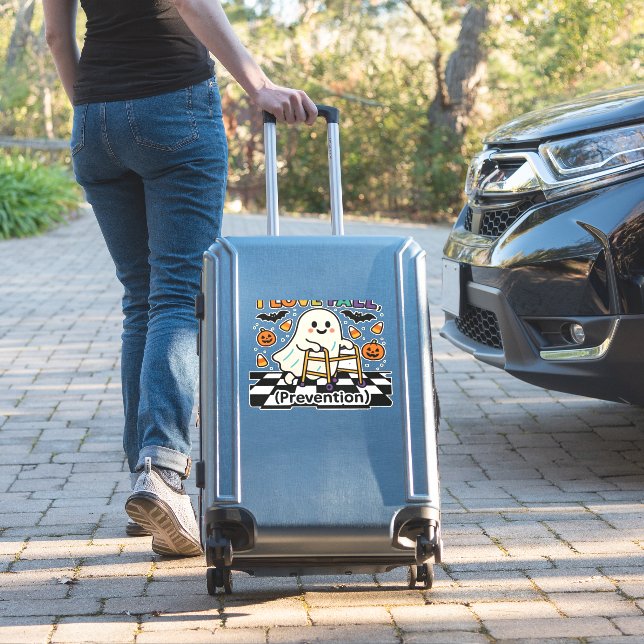 Cute I Love Fall Prevention Physical Therapy Ghost (Suitcase Insitu)