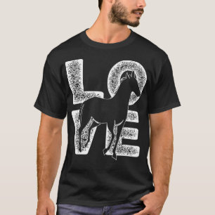 Cute I Love Horse Theme Idea For Pony Lovers T-Shirt