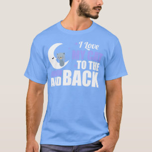Cute I Love My Cat To The Moon and Back T-Shirt