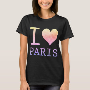 Cute I Love Paris T shirt