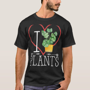 Cute I Love Plants I Love Gardening Mum Dad Kids T-Shirt