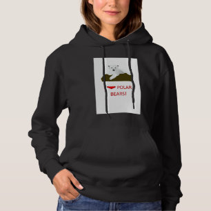 Cute I love Polar bears Hoodie