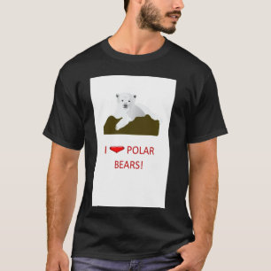 Cute I love Polar bears T-Shirt