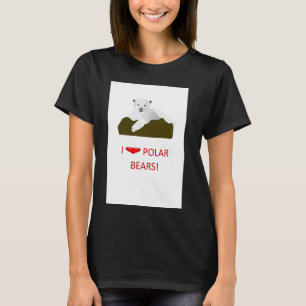 Cute I love Polar bears T-Shirt