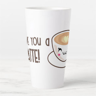 Cute I love you a latte Mug