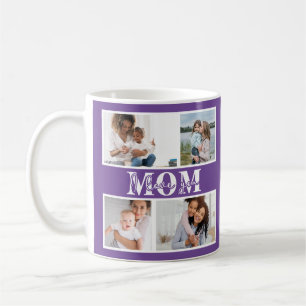 Cute I LOVE YOU MOM Mother's Day Photo Coffee Mug