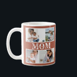 Cute I LOVE YOU MOM Mother's Day Photo Coffee Mug<br><div class="desc">Cute I Love You Mum Mother's Day Photo Coffee Mug features four of your favourite photos with the text "I love you Mum" in modern white typography. Designed by ©Evco Studio www.zazzle.com/store/evcostudio</div>