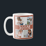 Cute I LOVE YOU MOM Mother's Day Photo Coffee Mug<br><div class="desc">Cute I Love You Mum Mother's Day Photo Coffee Mug features four of your favourite photos with the text "I love you Mum" in modern white typography. Designed by ©Evco Studio www.zazzle.com/store/evcostudio</div>