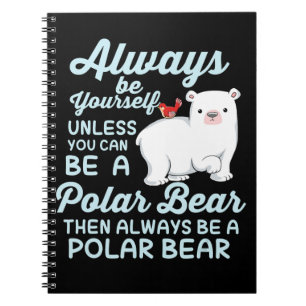 Cute Ice Bear A Polar Bear Lover Notebook