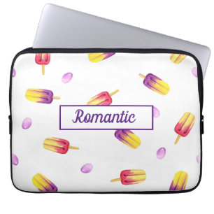 Cute Ice Cream Birthday Baby Shower Baby Laptop Sleeve