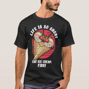Cute Ice Cream Dessert Summer apparel T-Shirt