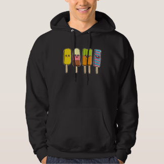 Cute Ice Drop Ice Cream Squad Hoodie