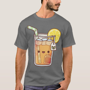 Cute Iced Lemon Tea Drink T-Shirt