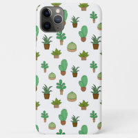 Cute Illustrated Succulents and Cactus