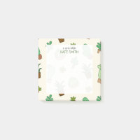 Cute Illustrated Succulents and Cactus