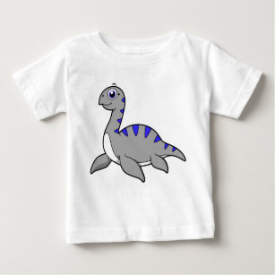 Cute Illustration Of A Loch Ness Monster. Baby T-Shirt