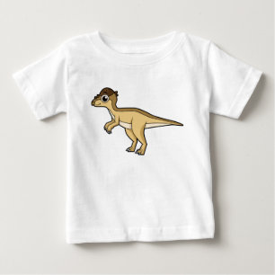 Cute Illustration Of A Pachycephalosaurus Dinosaur Baby T-Shirt