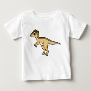 Cute Illustration Of A Pachycephalosaurus Dinosaur Baby T-Shirt