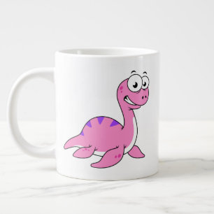 Cute Illustration Of The Loch Ness Monster. Large Coffee Mug