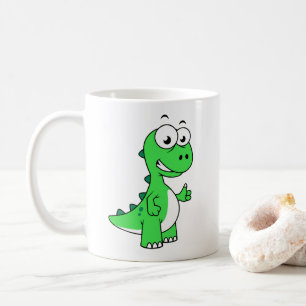 Cute Illustration Of Tyrannosaurus Rex. 2 Coffee Mug
