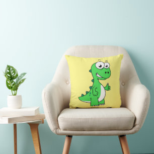 Cute Illustration Of Tyrannosaurus Rex. 2 Cushion