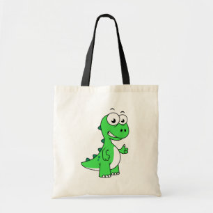 Cute Illustration Of Tyrannosaurus Rex. 2 Tote Bag