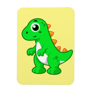 Cute Illustration Of Tyrannosaurus Rex. Magnet