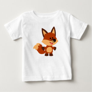 Cute Innocent Cartoon Fox Baby T-Shirt