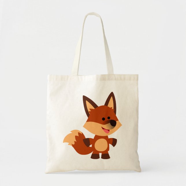 Cute Innocent Cartoon Fox Bag (Front)