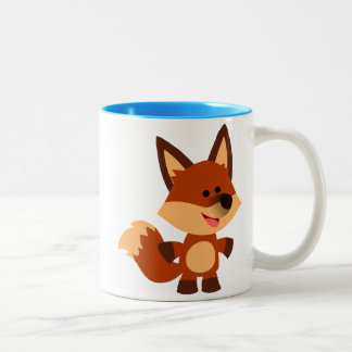 Cute Innocent Cartoon Fox Mug