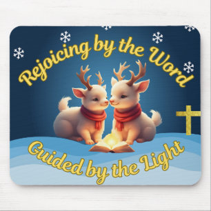 Cute Inspirational Deer Mousepad