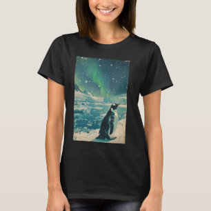 Cute Inspirational Penguin Retro Graphic Vintage A T-Shirt