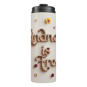 Cute Inspirational Quote Thermal Tumbler