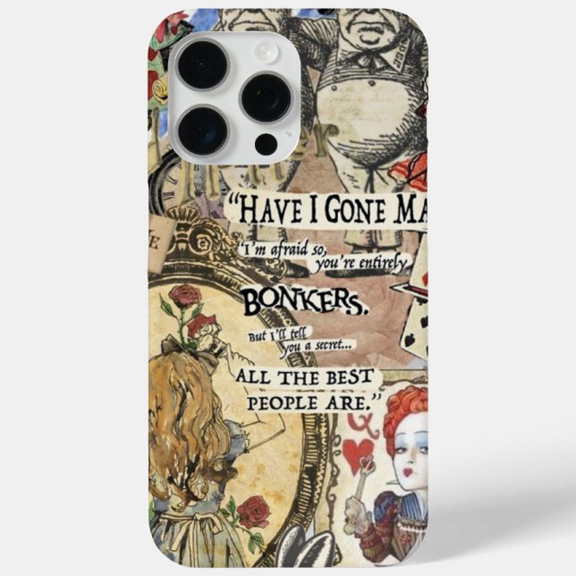 Cute Inspired By Alice In Wonderland Case-Mate iPhone Case (Back)