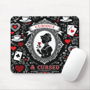 Cute Inspired By Dark Alice In Wonderland Mouse Mat