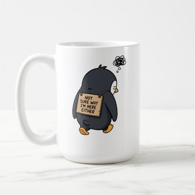 Cute Introvert Humour Coffee Mug (Left)