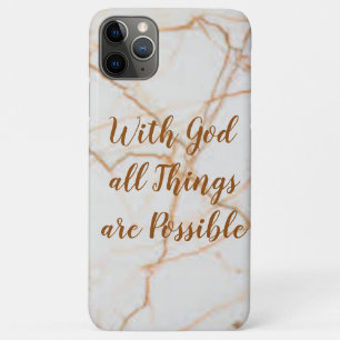 Cute iPhone 11 case with Encouraging Quote