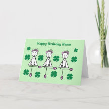 Cute Irish Dancing Girls Birthday