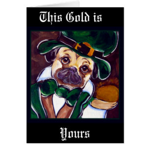 Cute Irish Pug