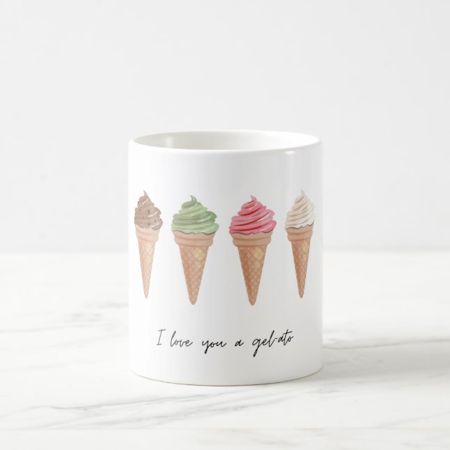 Cute Italian Coffee Mug (Center)