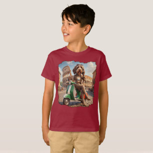 Cute Italian Spinone Rome 3D T-Shirt