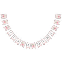 Cute I'ts A Girl Watercolor Heart Cactus