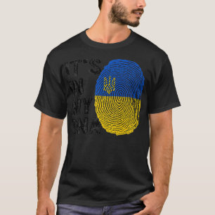 Cute It's In My DNA Kiev Trysub Ukrainian Flag Ukr T-Shirt
