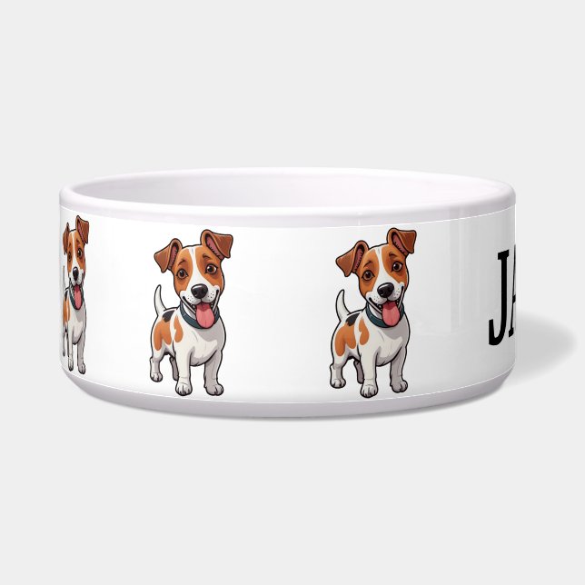 Cute Jack Russel Terrier Personalise (Left)