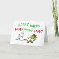 Cute Jack Russell | Happy Puppy Dog Christmas