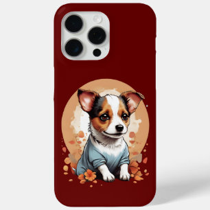 Cute Jack Russell Puppy iPhone 15 Pro Max Case